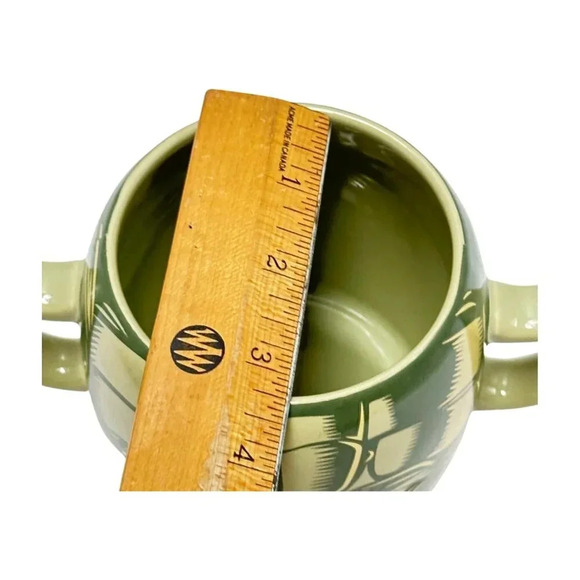 Disney Store Star Wars Yoda Mug Green Wide Handles - Picture 8 of 10